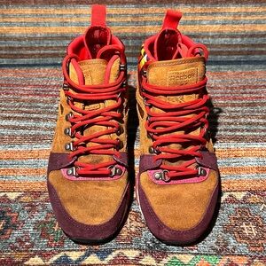 Reebok Women’s Brown and Red Hiking Shoes